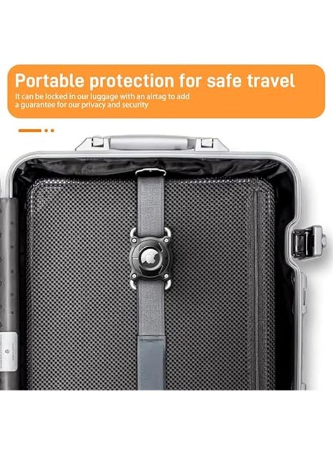 حامل طوق الكلاب لجهاز ايرتاج | لجهاز ايرتاج مقاوم للماء - حافظة حماية لطوق الكلاب والقطط مع حلقة معدنية قابلة للازالة، بولي يوريثين حراري قوي، خفيف الوزن، حجم صغير (اسود) - Image 4